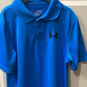 Boys Under Armour Golf Shirt